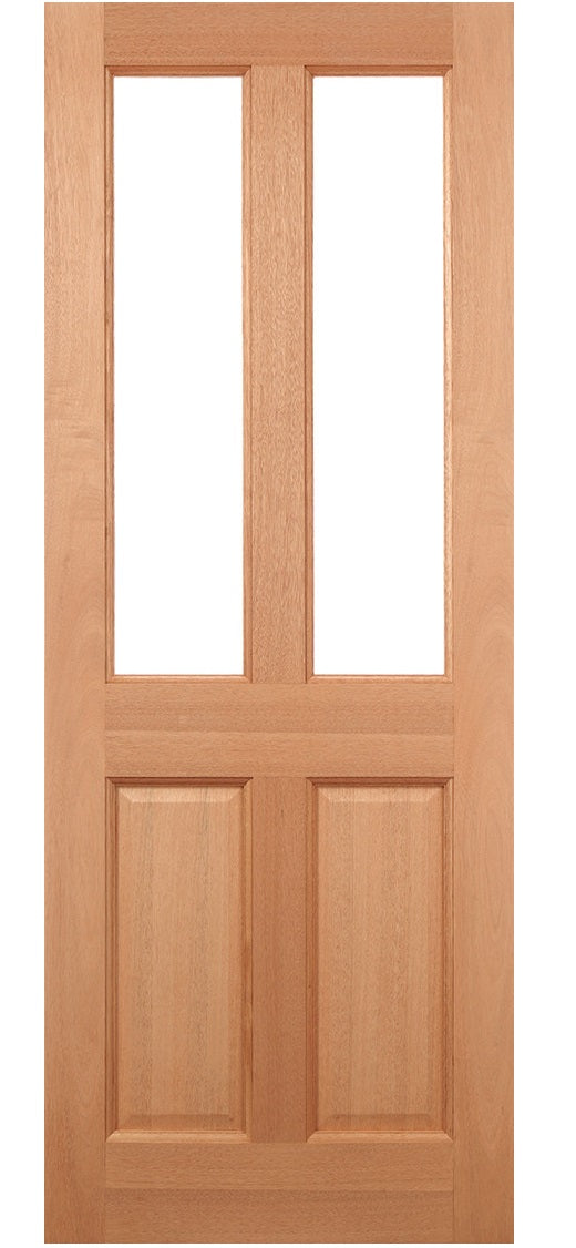 LPD Malton Unglazed Dowelled Hardwood External Door - Unfinished