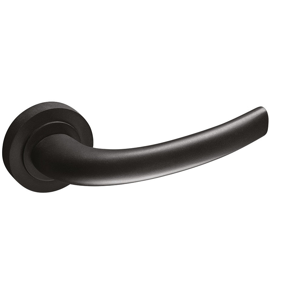 LPD Hydra Matt Black Door Handle Pack