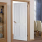 LPD Canterbury 4 Panel White Primed FD30 Fire Door