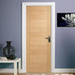 LPD Vancouver 5 Panel Oak FD60 Fire Door - Pre Finished