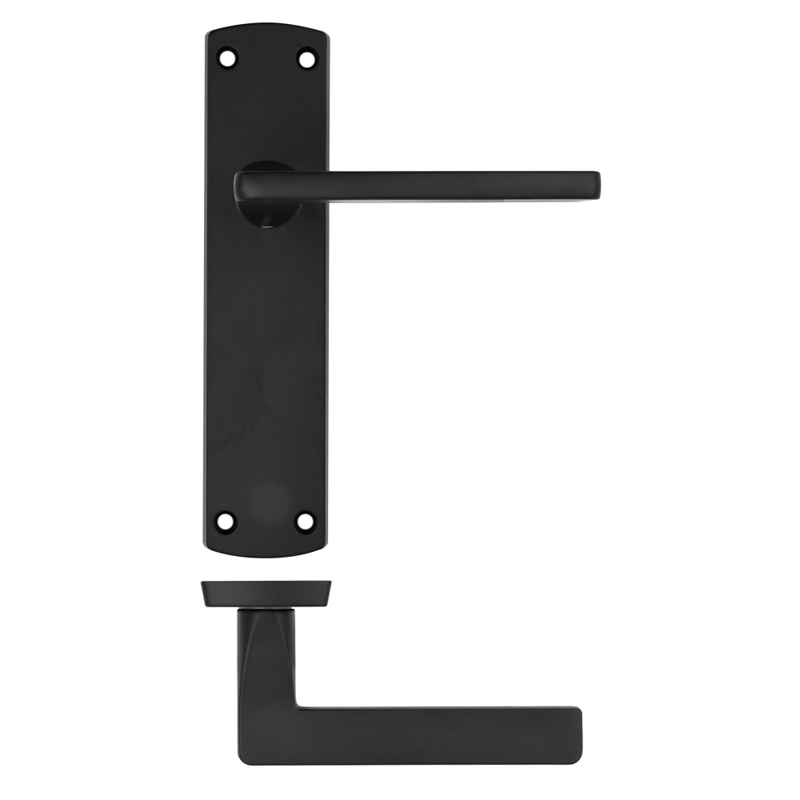 LPD Chester Matt Black Door Handle Pack