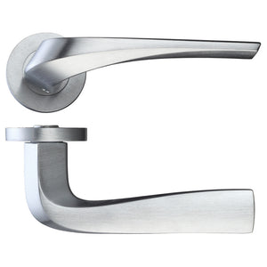 LPD Draco Satin Chrome Door Handle Pack