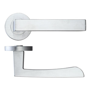 LPD Fornax Satin Chrome Door Handle Pack