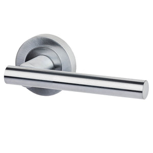 LPD Hyperion Satin Chrome Door Handle Pack