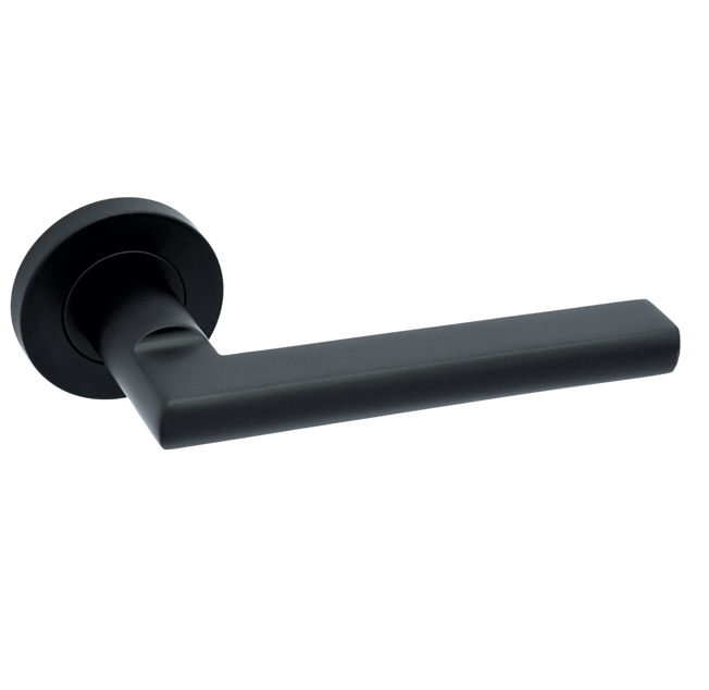 LPD Milan Matt Black Door Handle Pack