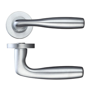 LPD Norma Satin Chrome Door Handle Pack