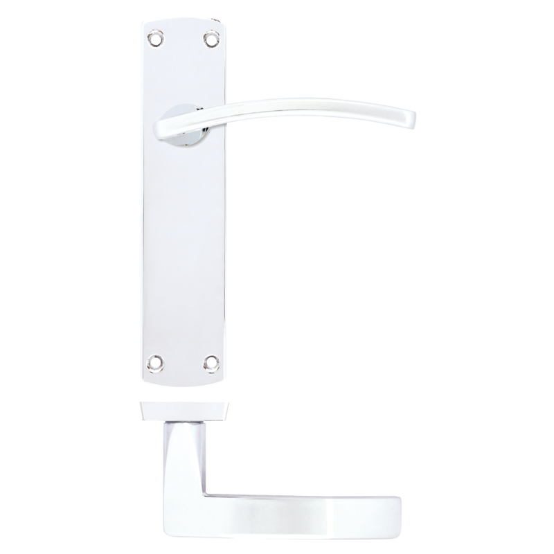 LPD Oxford Polished Chrome Door Handle Pack