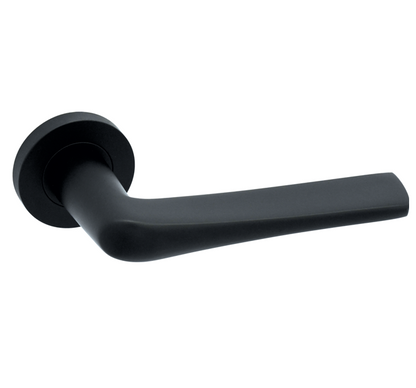 LPD Turin Matt Black Door Handle Pack
