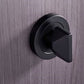 LPD Lugano Matt Black Knurled Finish Door Handle Pack