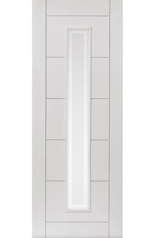JB Kind Barbican Glazed White Primed Internal Door