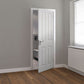 JB Kind Canterbury Grained White Primed Moulded Internal Door