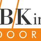 JB Kind Aria Black Laminate Internal FD30 Fire Door - Pre Finished