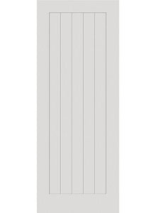 JB Kind Thames White Primed 5 Panel FD30 Fire Door