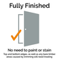 JB Kind Colorado Grey Laminate Internal FD30 Fire Door - Pre Finished