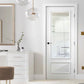 LPD Knightsbridge Glazed Traditional White Primed Internal Door