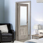 LPD Mexicano Light Grey Laminate Glazed Internal Door - Fully Finished