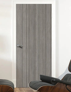 LPD Montreal Light Grey Laminate Internal Door - Pre Finished