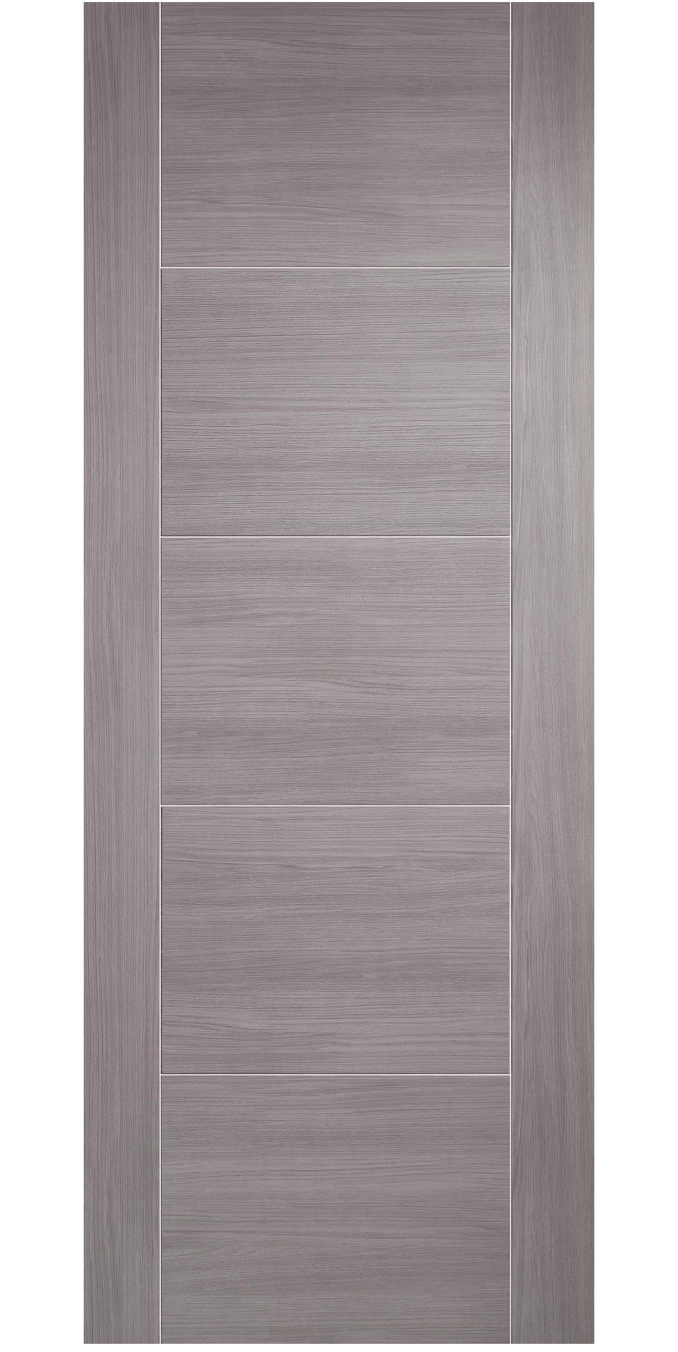 LPD Vancouver Light Grey Laminate FD30 Fire Door - Fully Finished