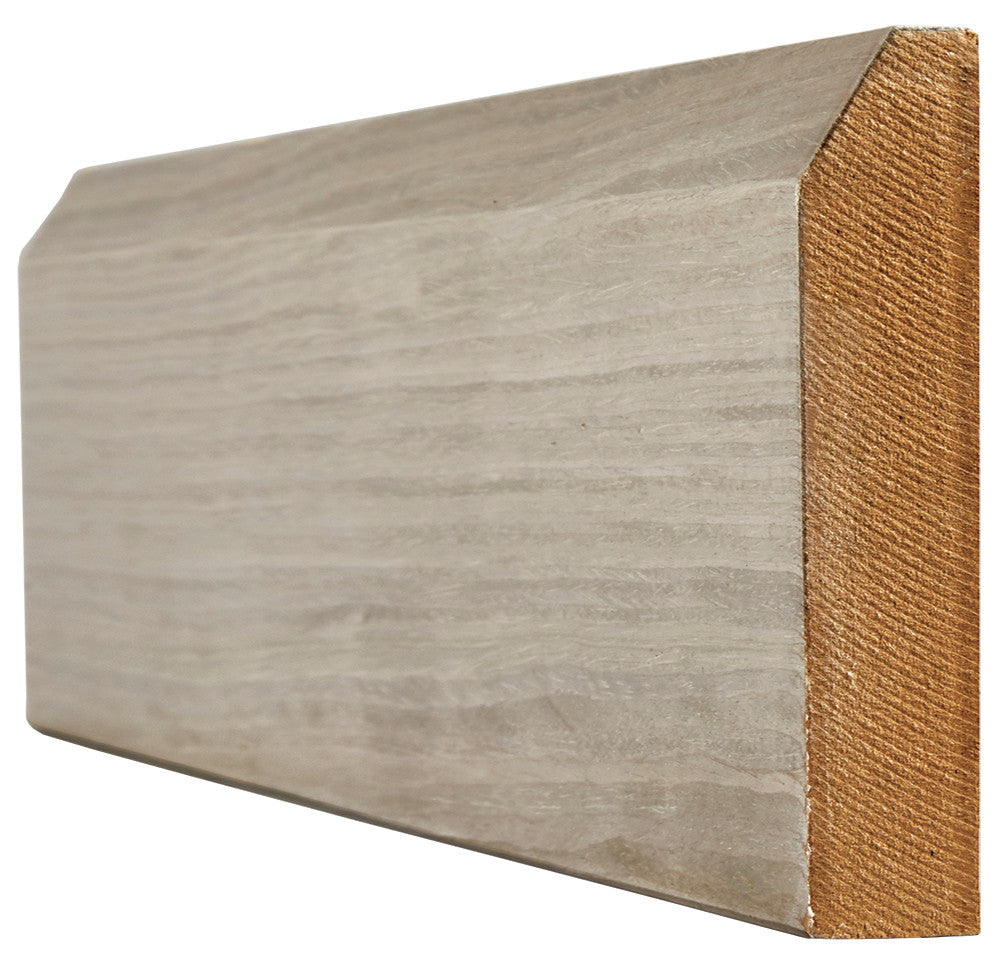 LPD Light Grey Chamfered Skirting Pack (4 x 3m lengths)