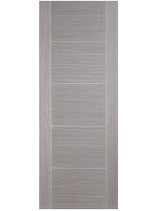 LPD Vancouver Light Grey 5 Panel Internal Door - Pre Finished