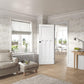 LPD DX 30's Style White Primed FD30 Fire Door