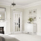 LPD Utah Glazed 3L White Primed Internal Door