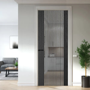LPD Melbourne Ash Grey Glazed Internal Door - Pre Finished