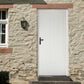LPD Mexicano GRP White Finish External Door - Fully Finished