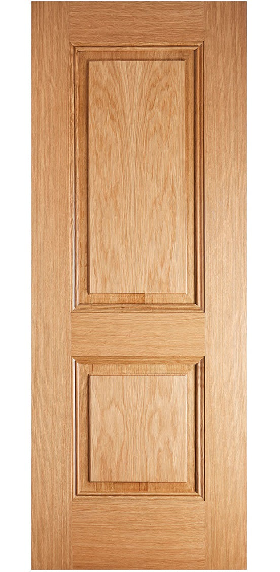 LPD Arnhem Traditional Oak FD30 Fire Door - Pre Finished