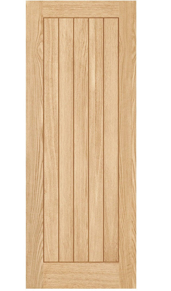 LPD Belize Oak Internal FD30 Fire Door - Unfinished