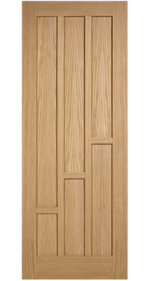 LPD Coventry 6 Panel Oak Internal Door - Pre Finished