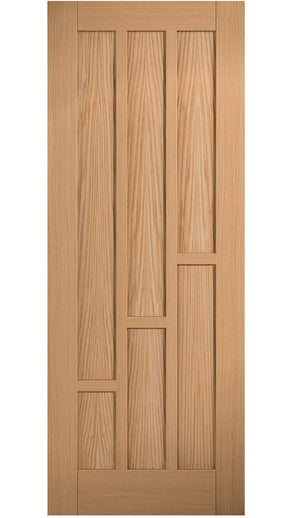 LPD Coventry 6 Panel Oak Internal Door - Unfinished