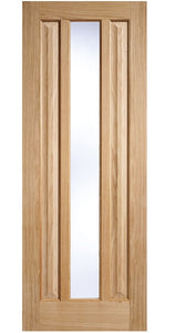 LPD Kilburn Glazed Traditional Oak Internal Door - Unfinished