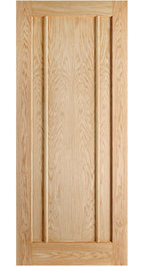 LPD Lincoln Traditional Oak FD30 Fire Door - Unfinished