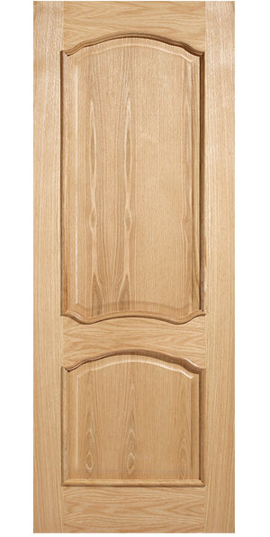 LPD Louis RM2S Oak Internal Door - Unfinished