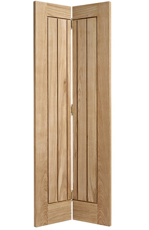 LPD Mexicano Oak Bi-Fold Internal Door - Unfinished