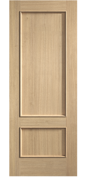 LPD Murcia 2 Panel Traditional Oak Internal Door - Pre Finished