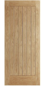 LPD Norfolk Oak External Door - Unfinished
