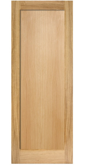 LPD Pattern 10 Oak FD30 Fire Door - Unfinished