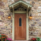 LPD Westminster Glazed Oak External Door - Unfinished