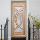 LPD Majestic Glazed Oak External Door - Unfinished