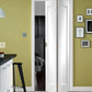 LPD Shaker Style Pattern 10 One Panel White Primed Bi-Fold Door