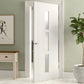 LPD Sierra Blanco Glazed White Composite Internal Door - Pre Finished