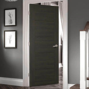 LPD Vancouver Smoked Oak 5 Panel Internal Door - Pre Finished