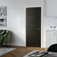LPD Vancouver Smoked Oak 5 Panel Internal Door - Pre Finished