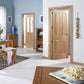 LPD Regency 4 Panel Oak Internal Door - Unfinished