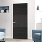 LPD Tres Charcoal Black Internal Door - Pre Finished