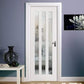 LPD Utah Glazed 3L White Primed Internal Door