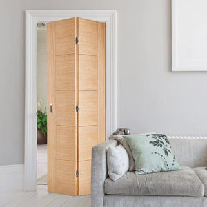 LPD Vancouver Oak Bi-Fold Internal Door - Pre Finished