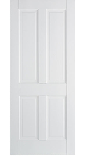 LPD Canterbury 4 Panel White Primed FD30 Fire Door